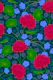 GERANIUMS Dramatic Maximalist Floral Deep Red