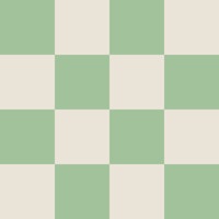 Vintage Green and Beige Checkerboard - Large ταπετσαρία
