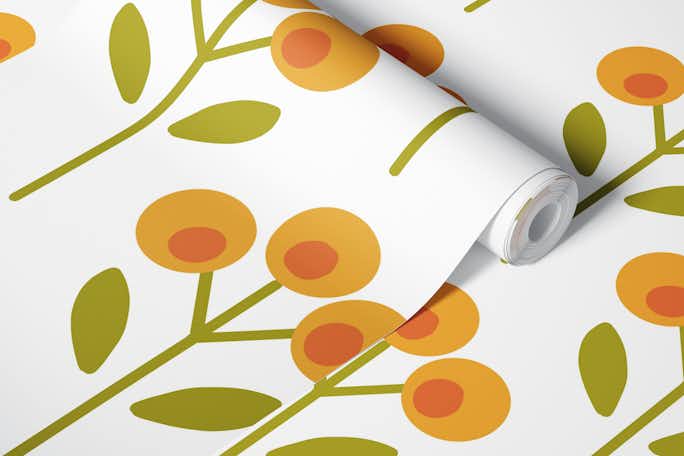 Nordic Floralwallpaper roll