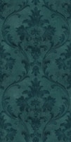 Faded Elegance Regency Damask Tapestry Teal tapete