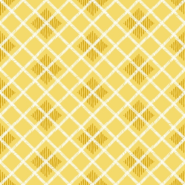 yellow plaid