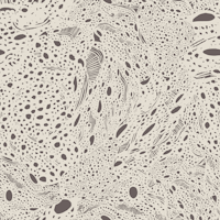 Whimsical fluid bubbles tapetit