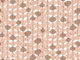 Cottonwood Leaves Botanical in peach bisque
