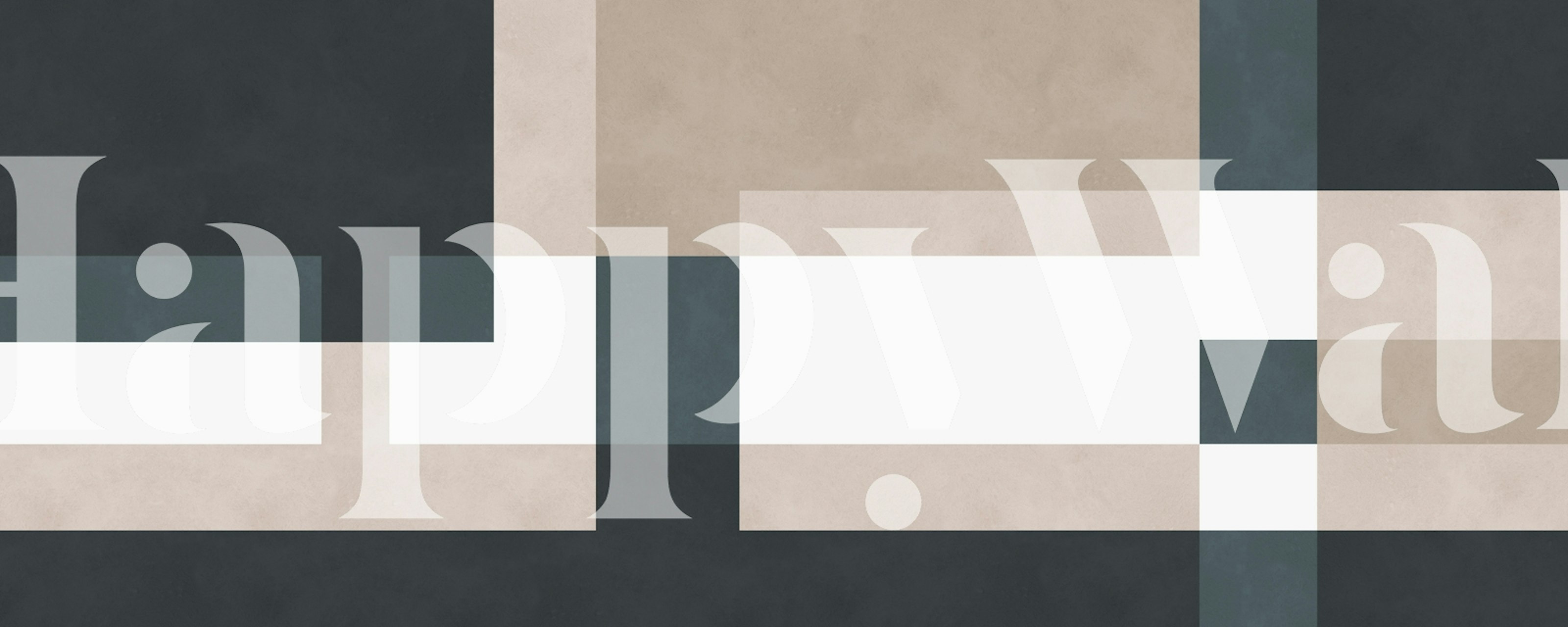 Geometric watercolor tapetti modernissa huoneissa