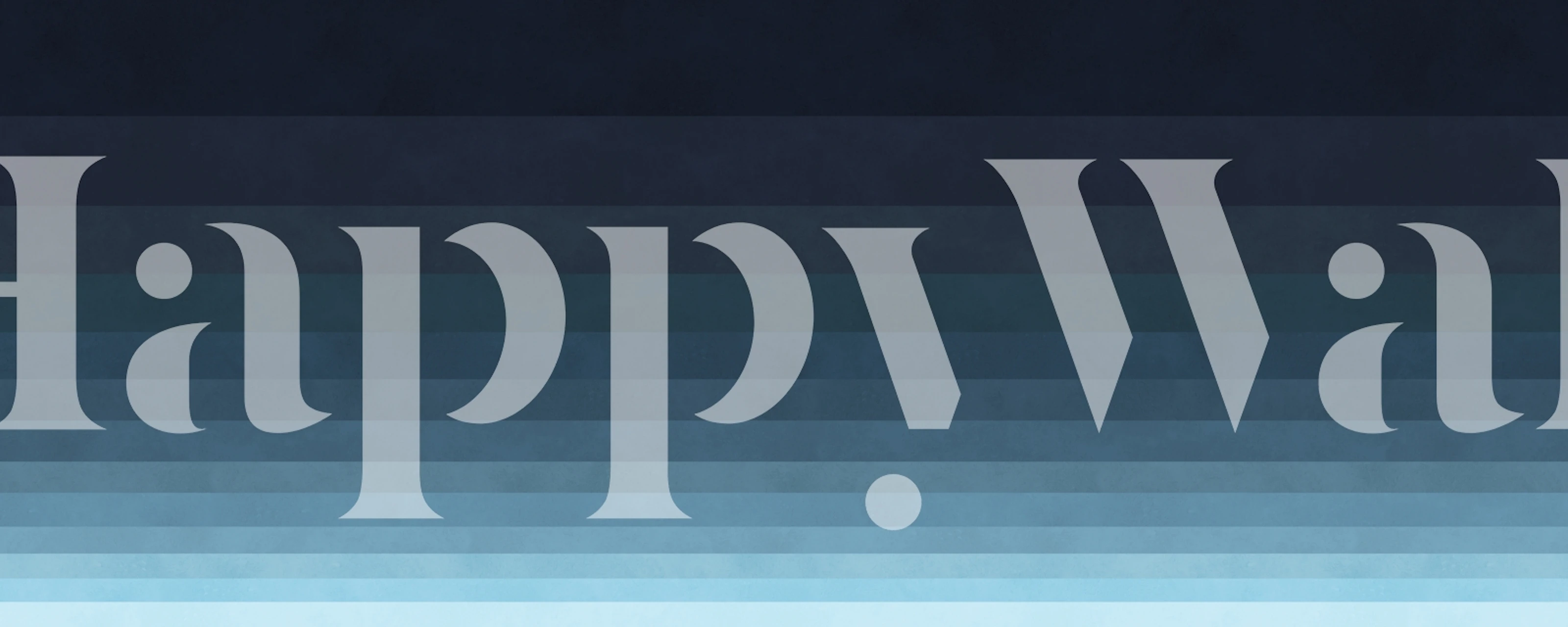 papel de parede Blue Horizon 2 em um quarto