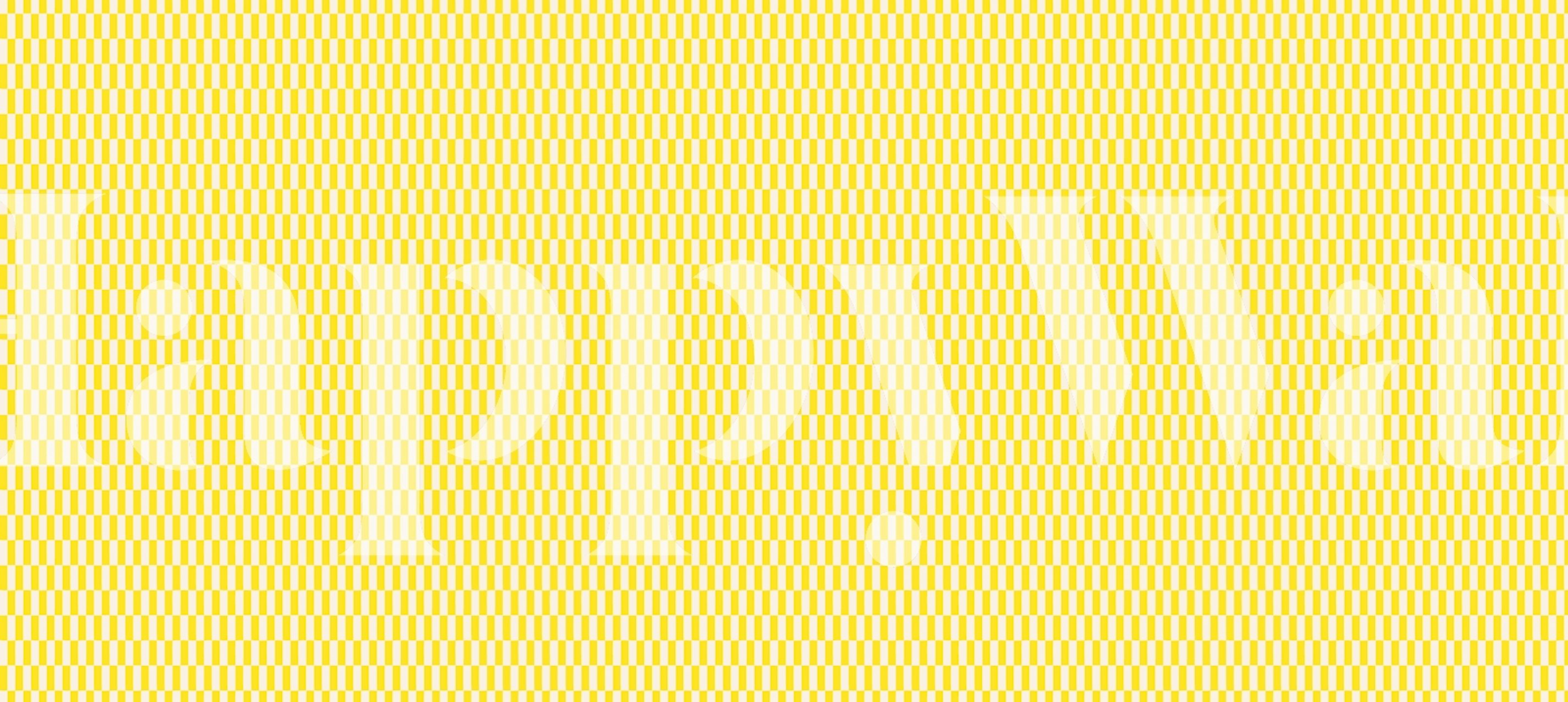 Yellow striped pattern wallpaper