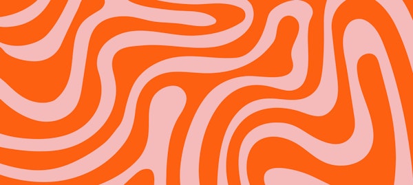 Groovy Swirl Pink & Red