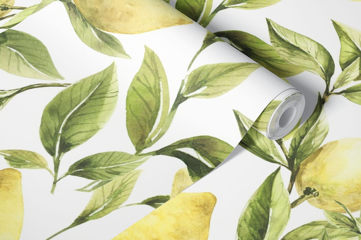 Vintage Lemon Summer - Extra large wallpaper roll