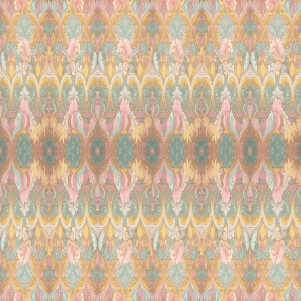Pastel Baroque Pattern III