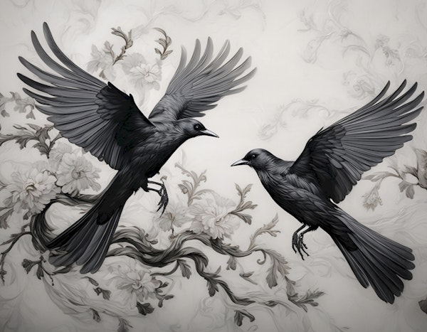 baroque black birds