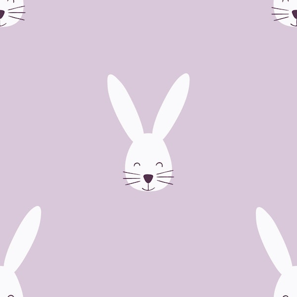 Happy Bunny lavender