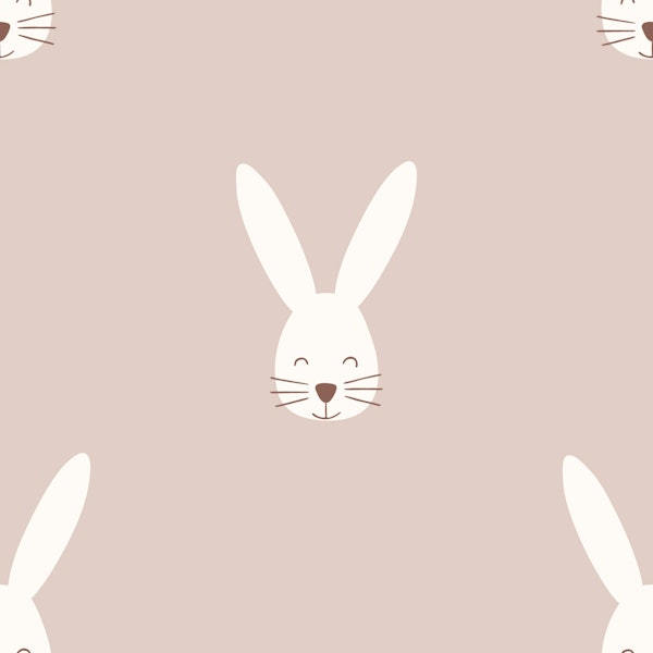 Happy Bunny soft pink