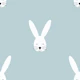 Happy Bunny blue