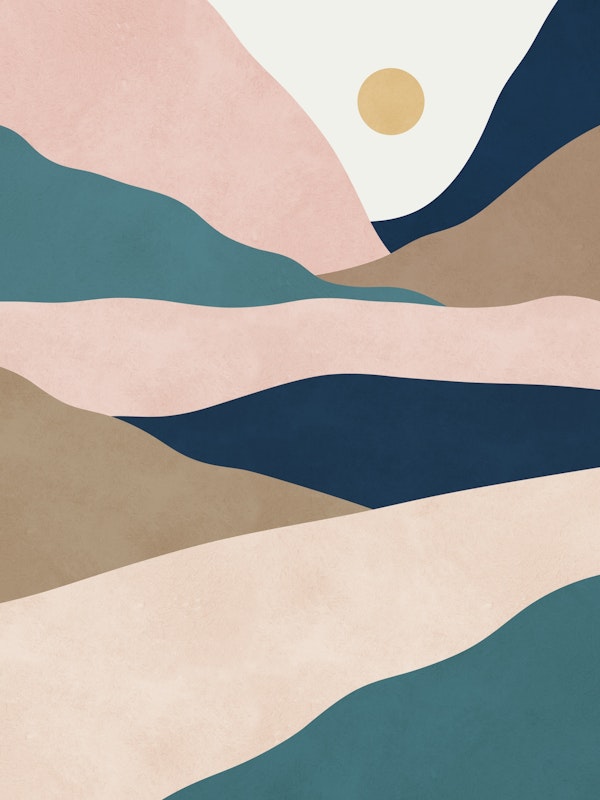 Watercolor landscape 17