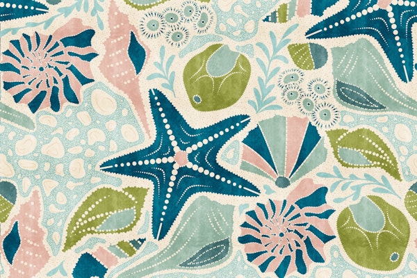 Just Beachy- Blue Green