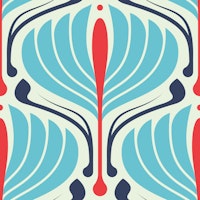 KF 02 36 C - Vintage Retro Floral wallpaper