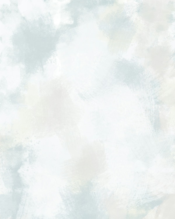 Abstract paint calm down vertical mural