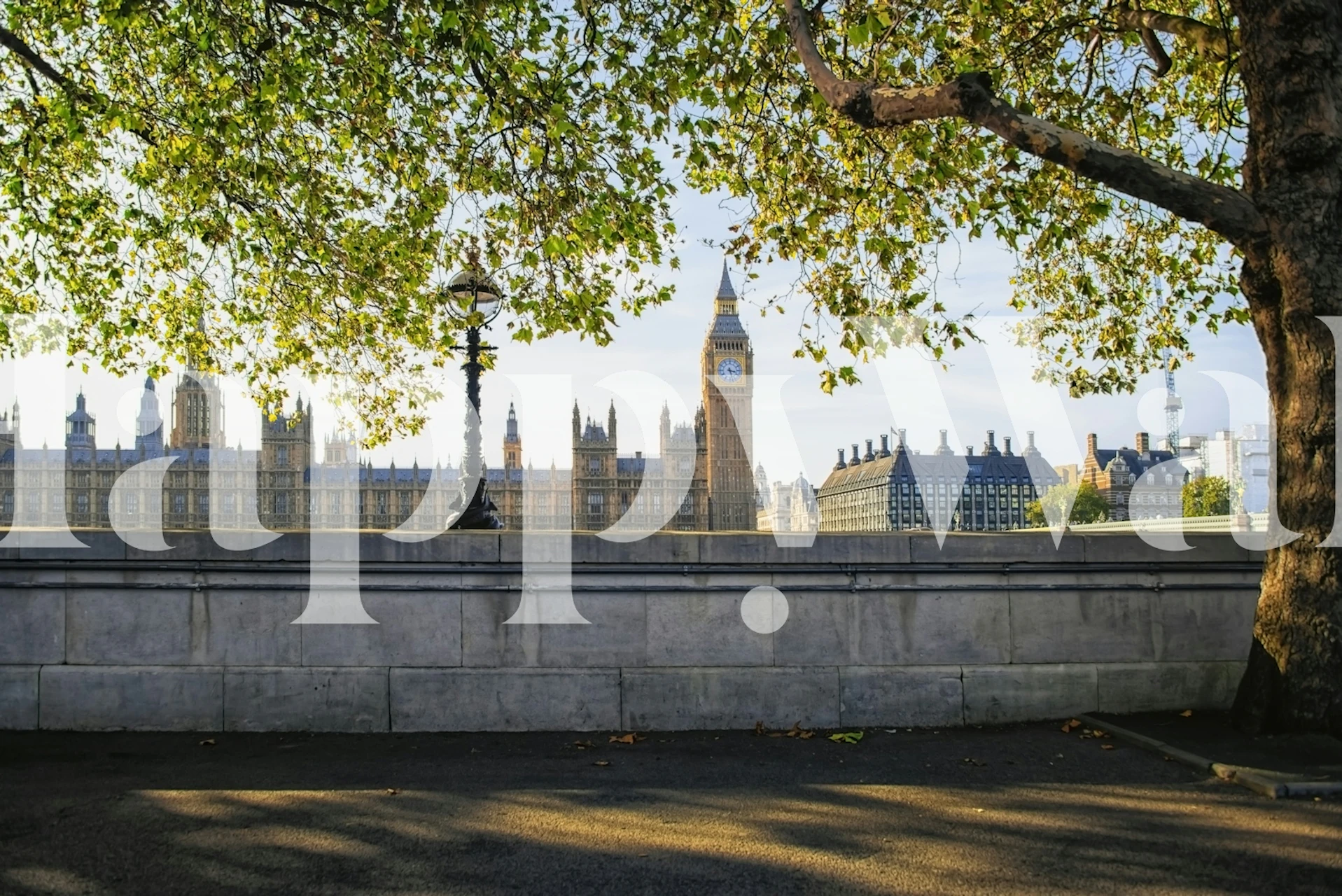 Tapetdesign med Summer in London