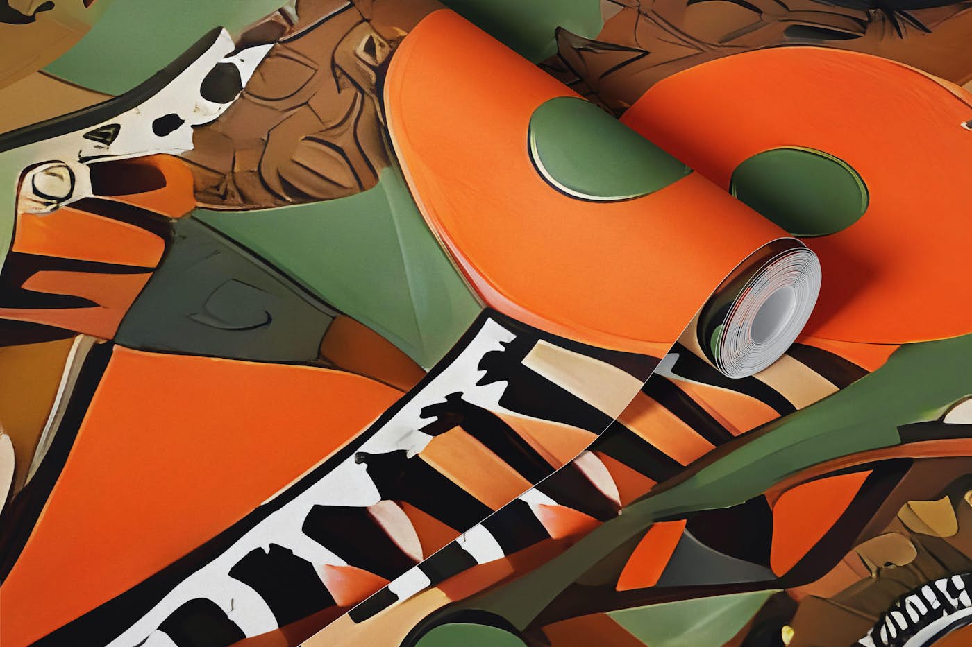 African Art 1 wallpaper roll