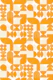 Mod Geometric Shapes & Lines - Orange