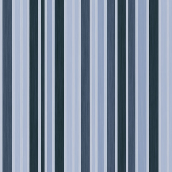 Simple Classic Stripes Navy And Light Blue