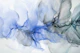Slow Motion Floating Ink Blue And Grey