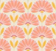 Peach and Yellow Daisies - Medium
