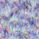 Blue Wisteria on Light Teal