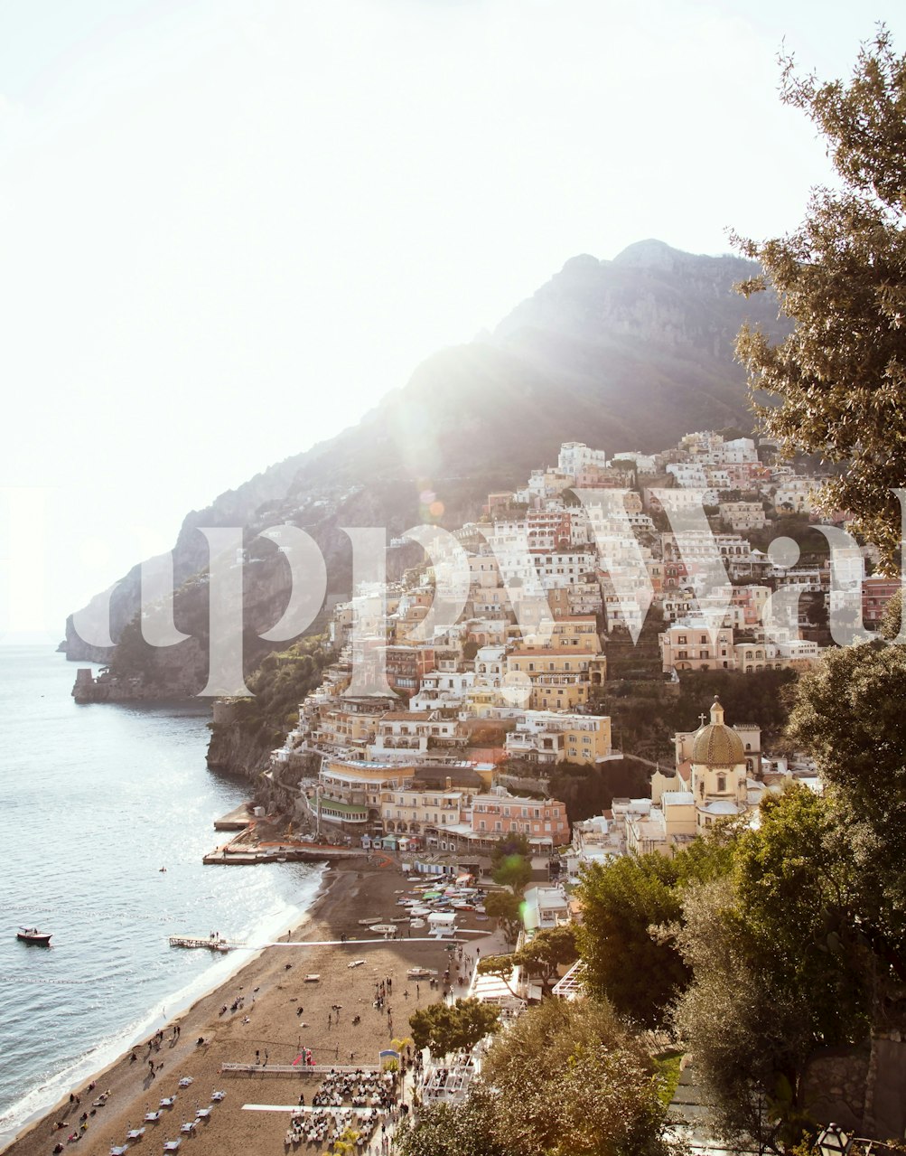 Bella Positano 14 wallpaper featuring coastal views