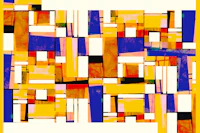 Vivid Bauhaus Grunge wallpaper