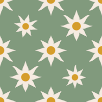 Farmhouse Star Floral Sage ταπετσαρία
