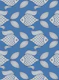 Blue Fish Boho Geometric Coastal Bathroom
