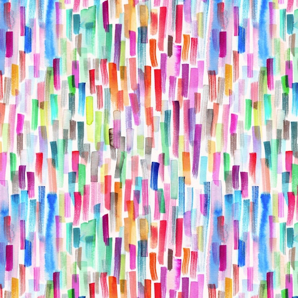 Colorful Brushstrokes Multi