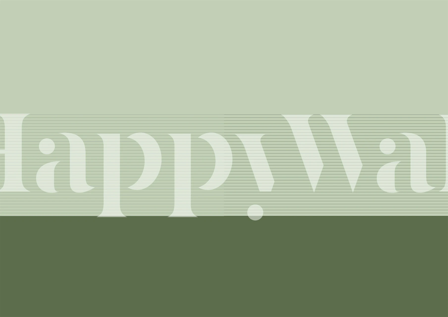 Conception de papier peint Minimal Gray Green dans une pièce