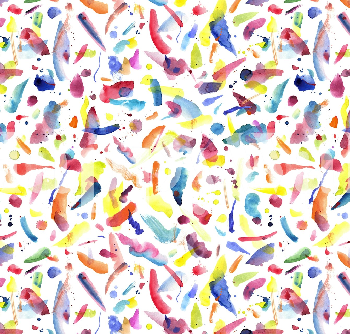 Färgglada abstrakta vattenfärgsträck wallpapers