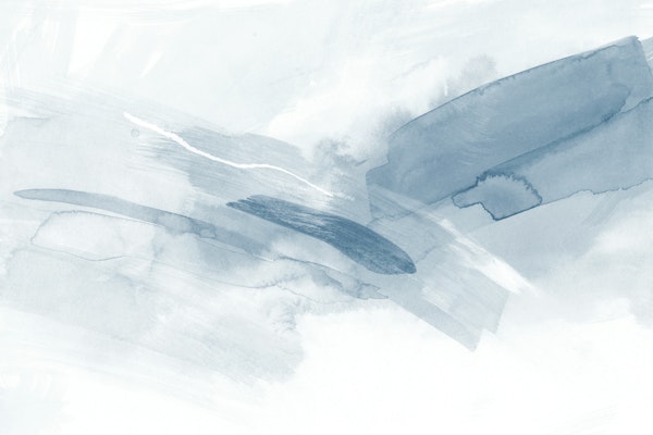 Soft blue brush strokes 1