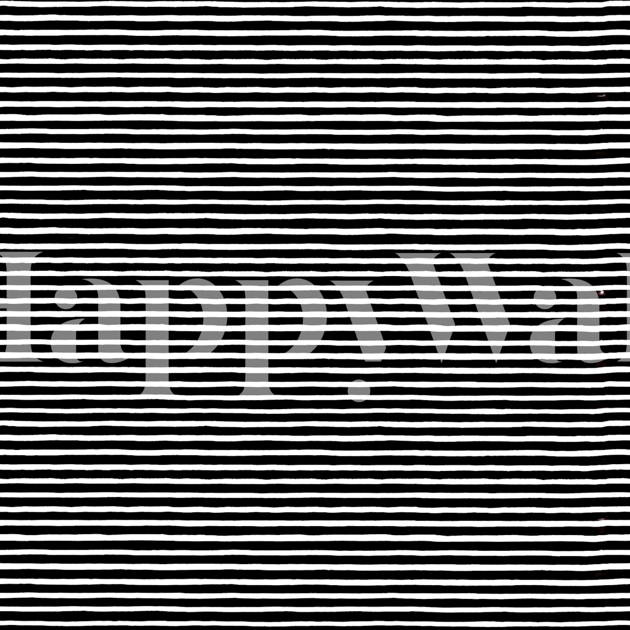 Papel pintado Black Modern Stripes en una habitación