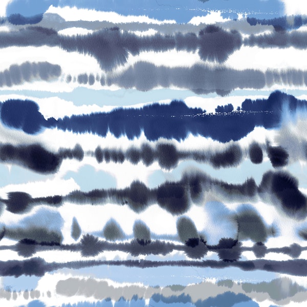 Soft Nautical Watercolor Lines