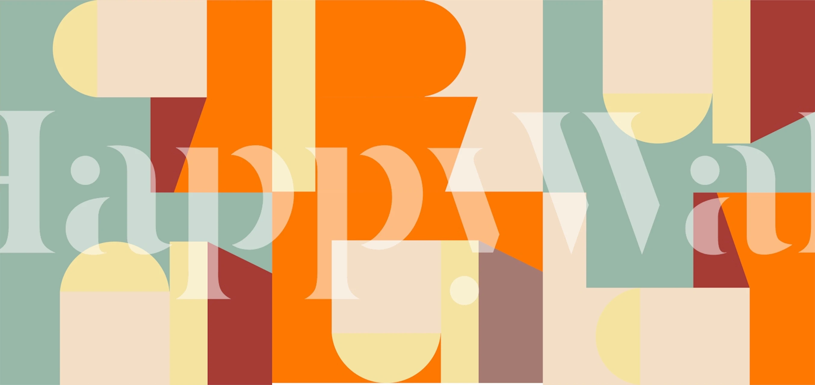 Summer Tone modern wallpaper design