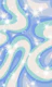 Groovy retro swirls blue