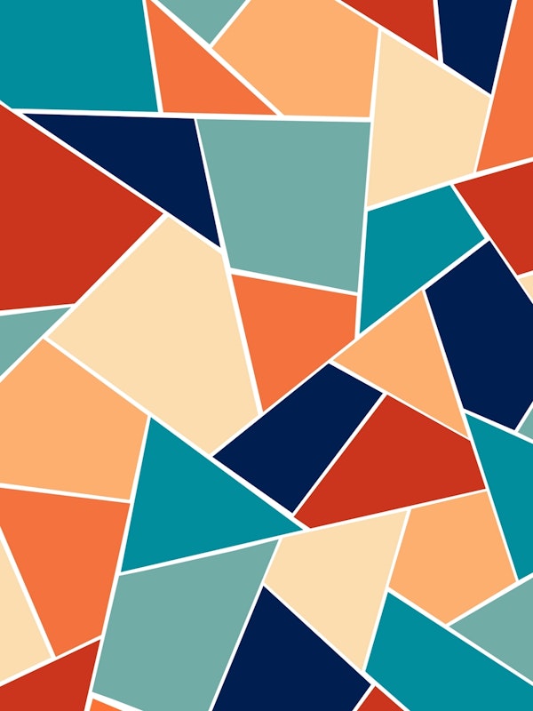 Retro Summer Geometric Glam 1