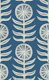 Mod Blue Floral Boho Geo