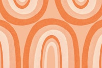 Warm Boho Rainbow Art tapete