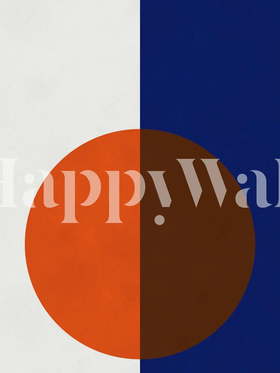 Contemporary and modern design tapet