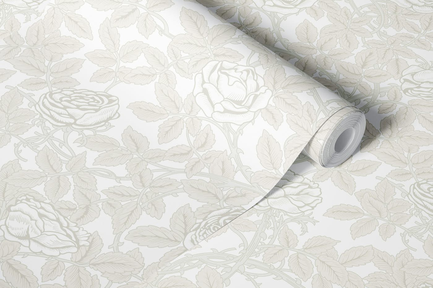 Victorian Rambling Rose patern 2 wallpaper roll