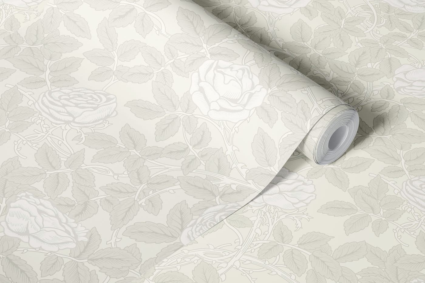 Victorian Rambling Rose patern 3 wallpaper roll