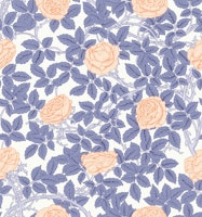 Victorian Rambling Rose patern 4 tapet