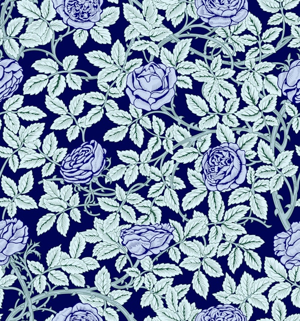 Victorian Rambling Rose patern 9