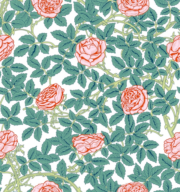 Victorian Rambling Rose patern 11