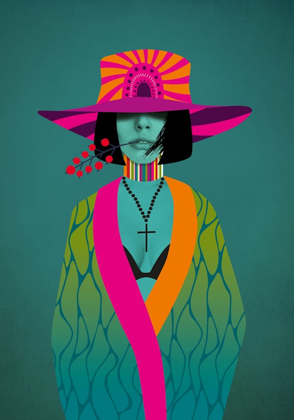 Boho Girl Neon Stella